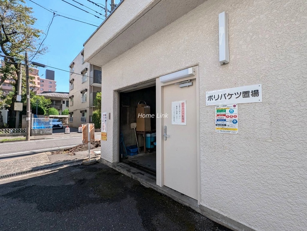 クレールあづさわ　ゴミ置き場